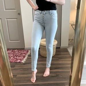 Urban Outfitters Hi-rise Button-front skinny jean